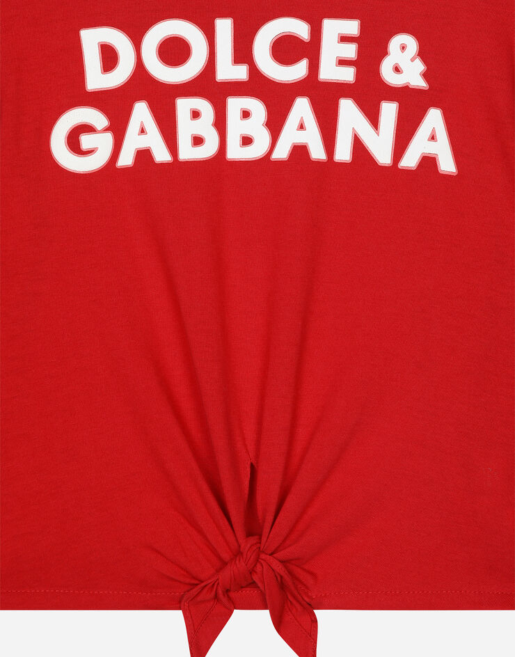 Dolce & Gabbana T-SHIRT MANICA LUNGA Bordeaux L5JTNPG7NOE