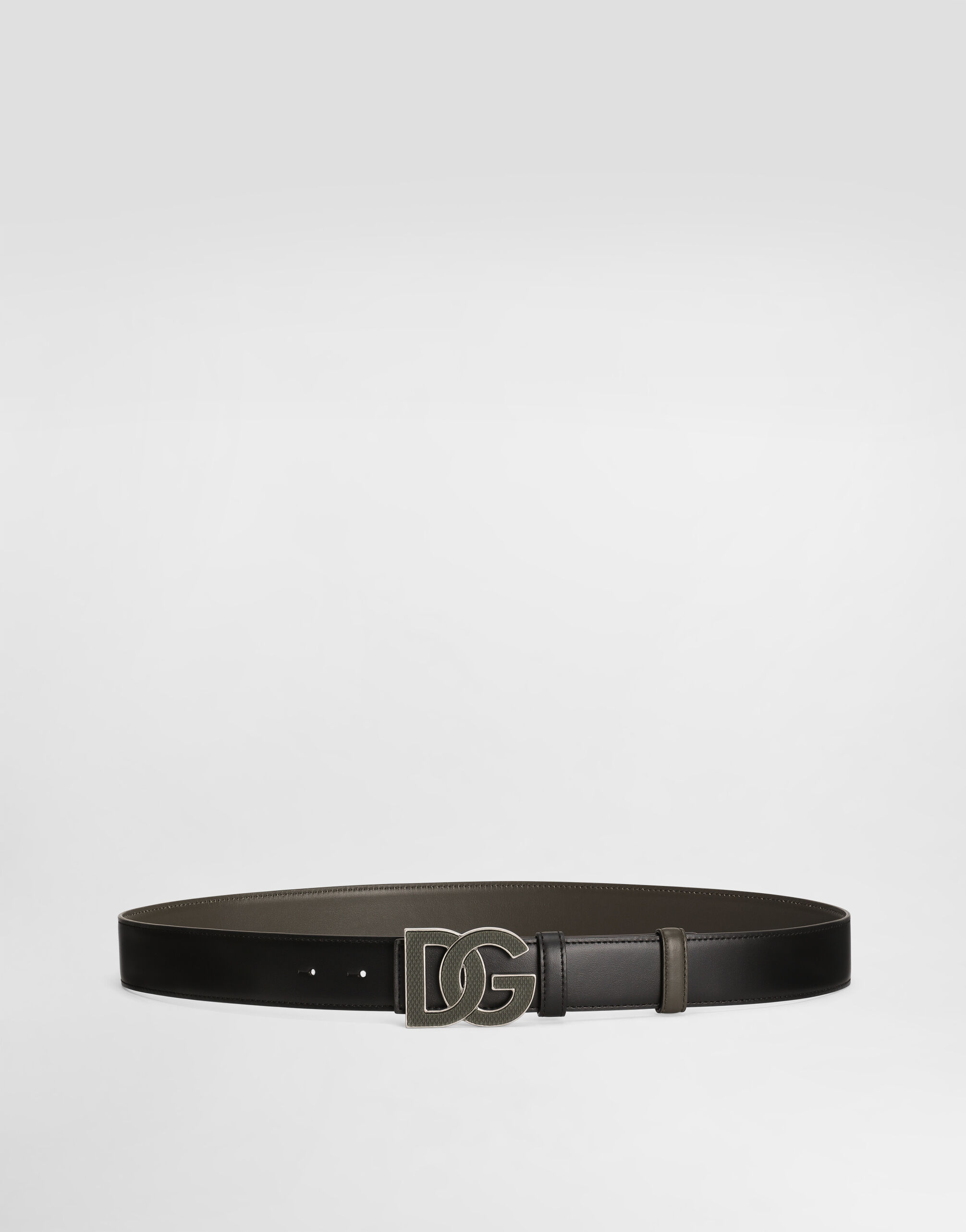 Men's belts: leather belts, with logos | Dolce&Gabbana®
