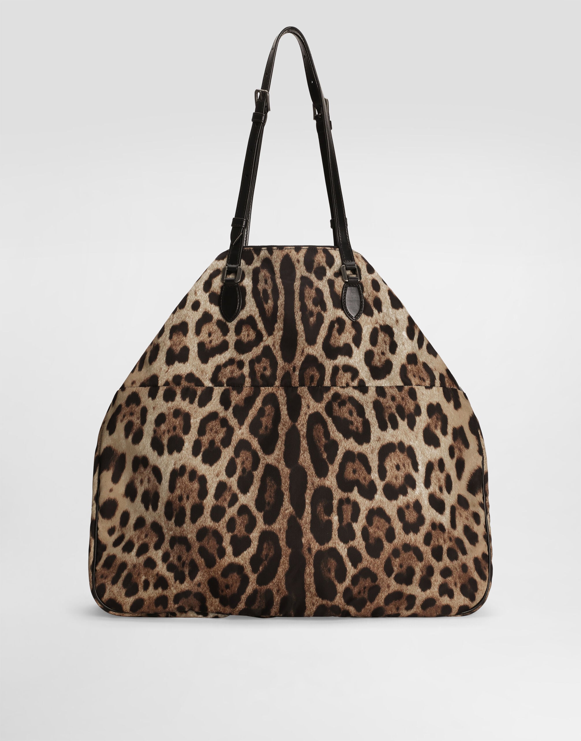 Leopard-print nylon bag in Print for Men | Dolce&Gabbana® US