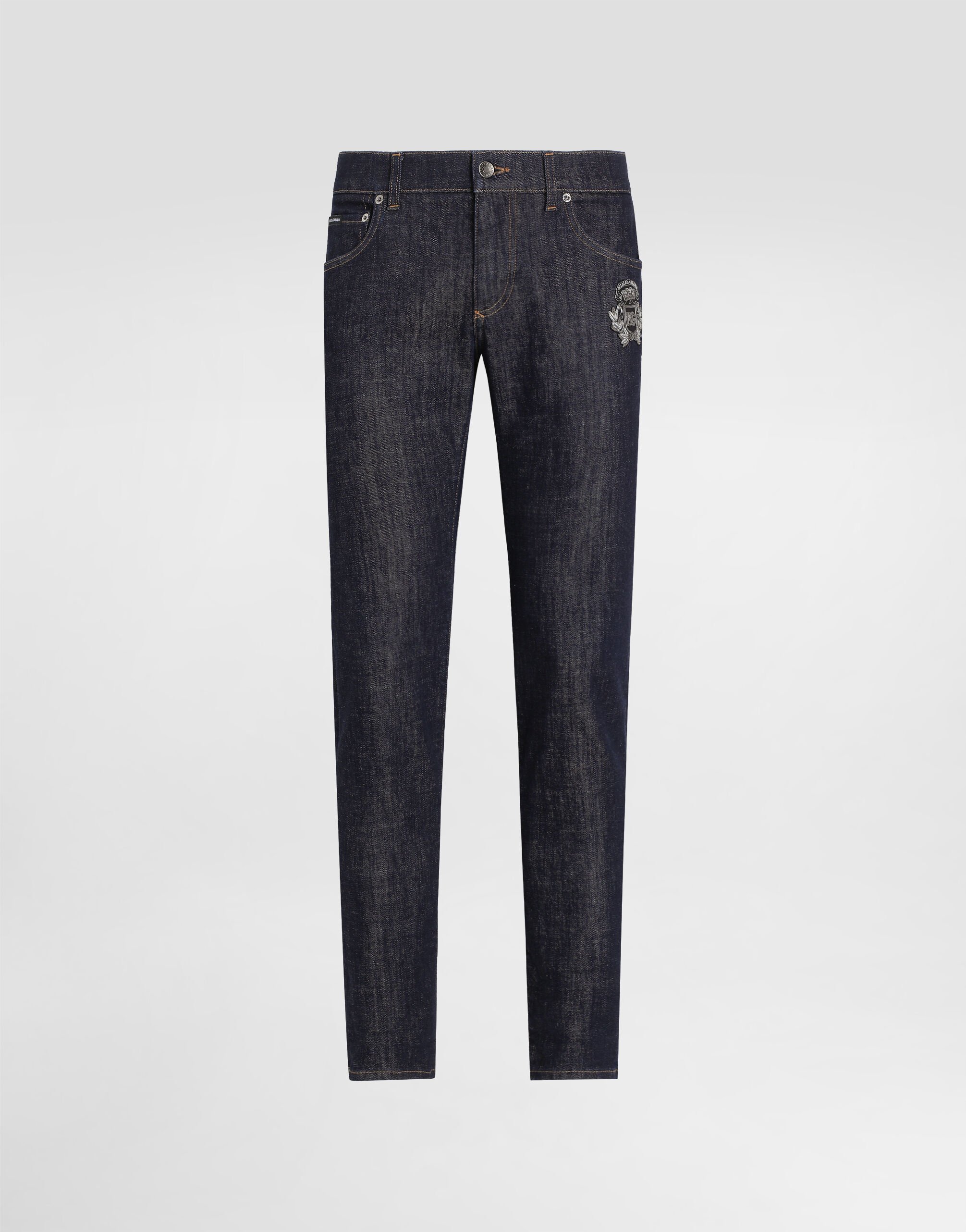 Dolce & Gabbana - 5-pocket slim fit jeans black - The Corner