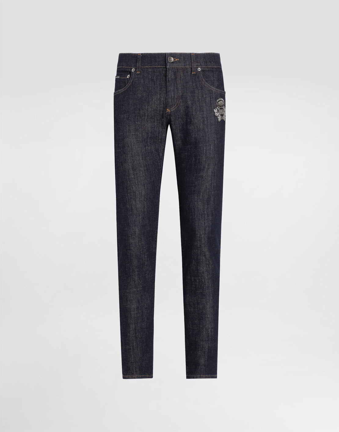 Dolce & Gabbana White Cotton Skinny Men Denim Jeans main image 1