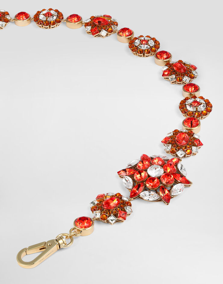 Dolce & Gabbana Belt with rhinestones Gold WLS6M1W1111