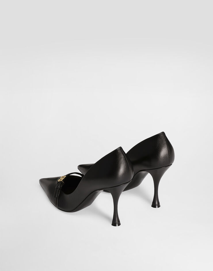 Dolce & Gabbana Pumps in polished goatskin Black CD1974A5738
