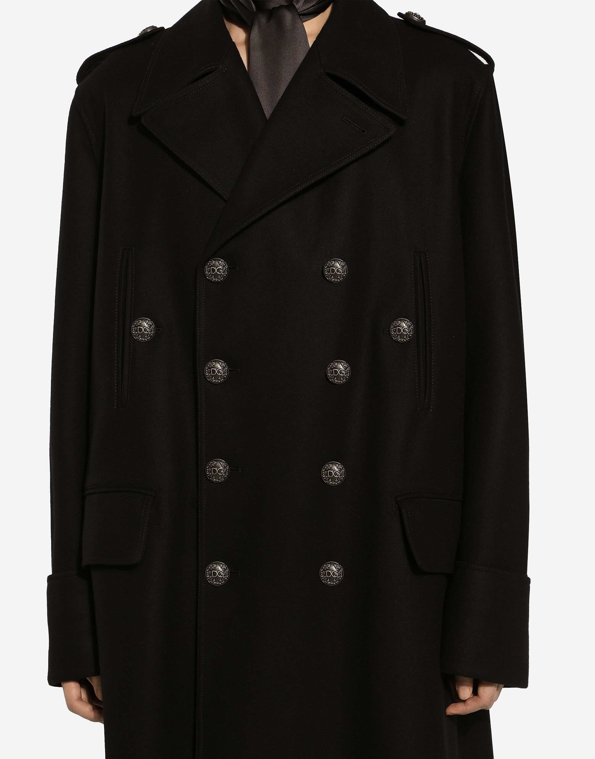 Trench militar hombre 2025