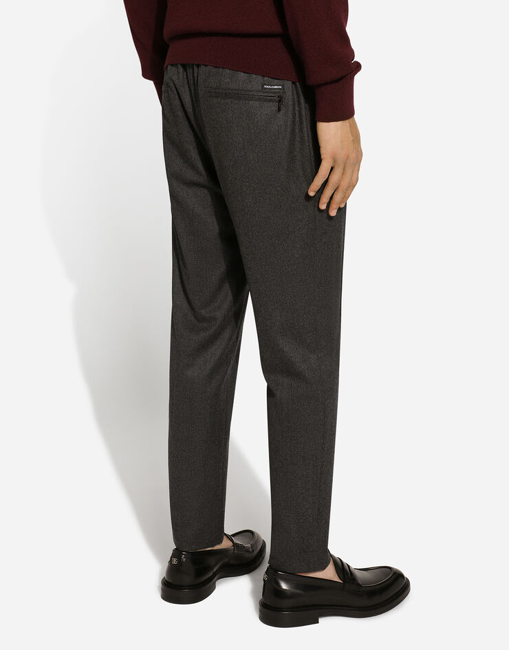 Dolce & Gabbana Wool jogging pants Grey GYACETGI550