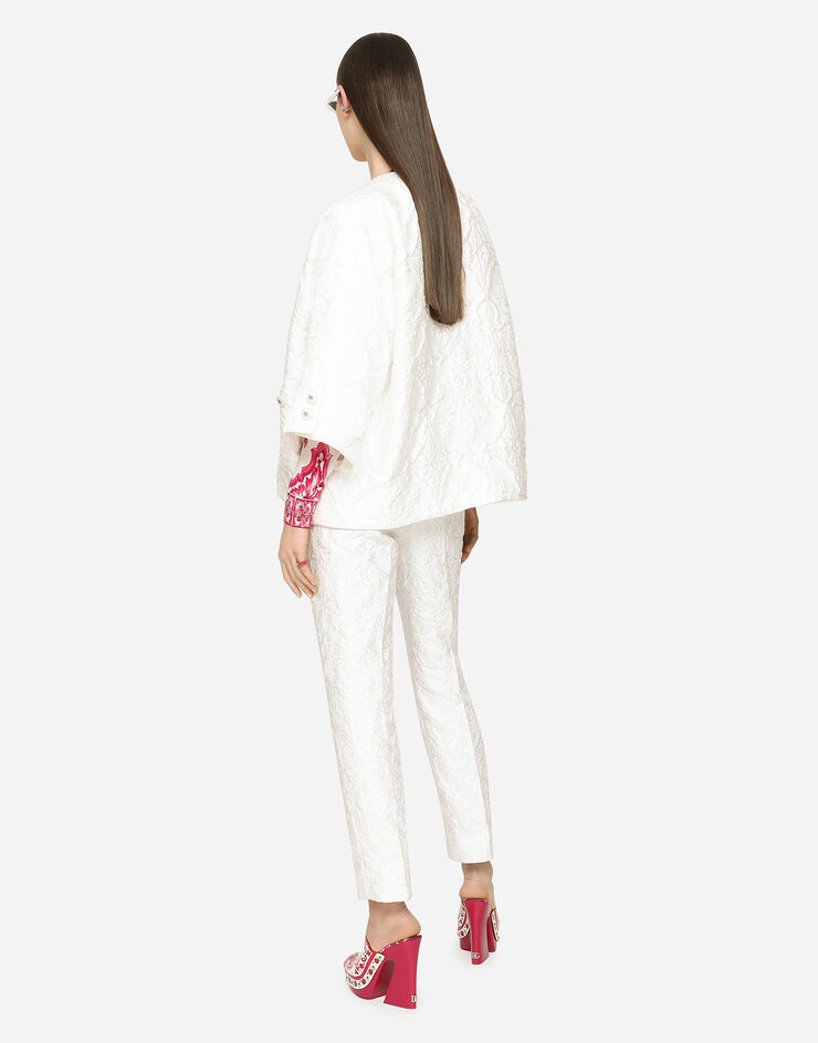 Dolce & Gabbana Brocade jacket White F26V8THJMO9