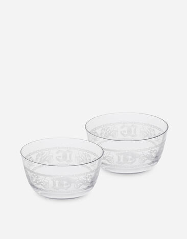 Dolce & Gabbana Set 2 Ice Cream Bowls Multicolor TCBS04TCA34