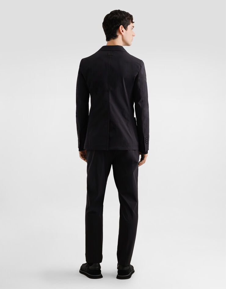 Dolce & Gabbana Nylon canvas trousers Black GW13ETFUUDD