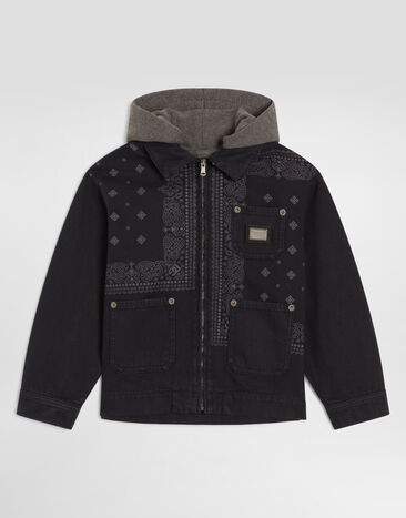 Dolce & Gabbana キャンバス ジャケット マルチカラー L42BA0LY112