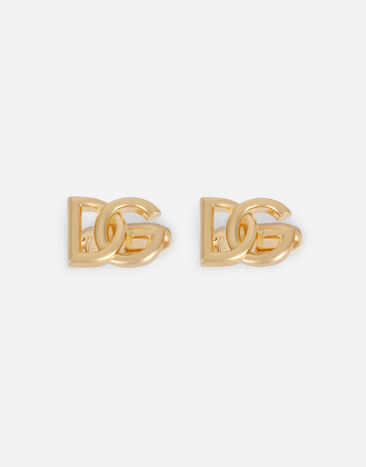 Dolce & Gabbana Boutons de manchette avec logo DG Blanc GT147EG0UBU