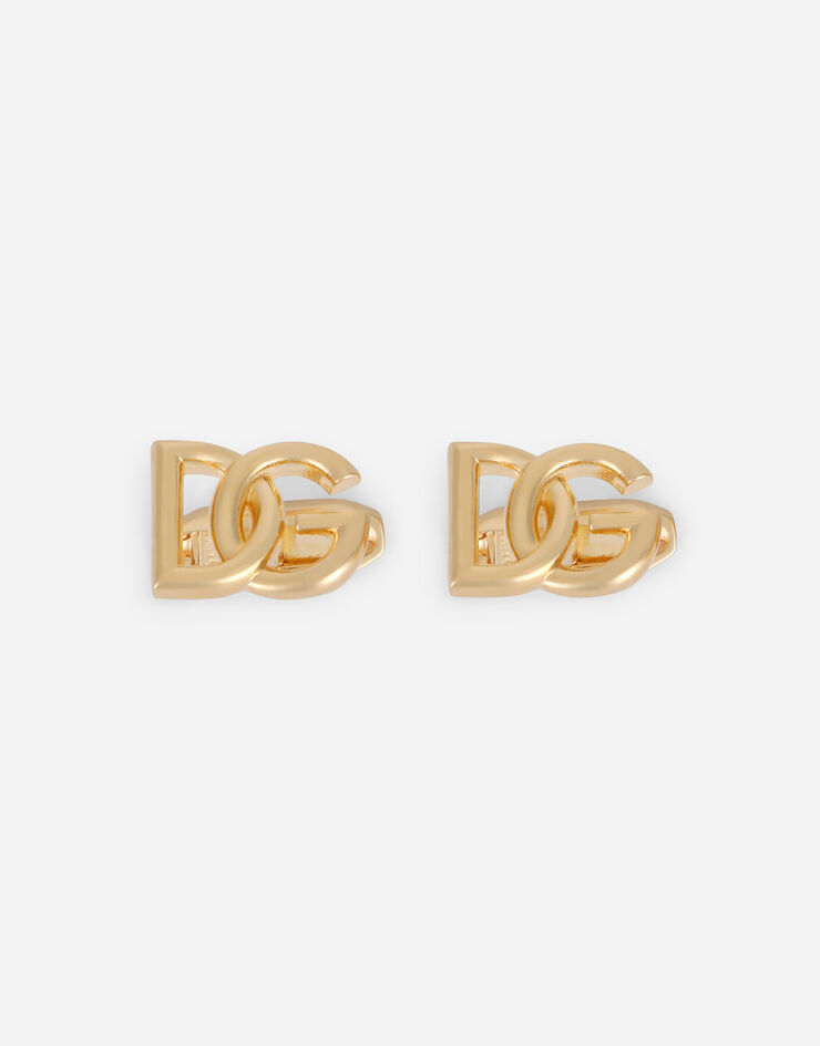 Dolce & Gabbana Manschettenknöpfe mit DG-Logo Gold WFO1M1W1111