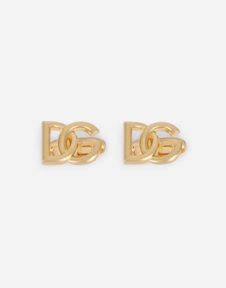 Dolce & Gabbana Запонки с логотипом DG золотой WFO1M1W1111