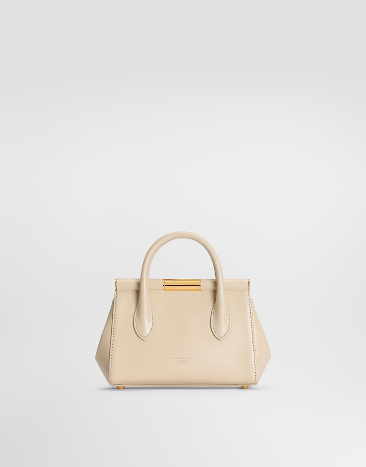 Dolce & Gabbana Mini Marlene day handbag in calfskin Dolce & Gabbana Mini Marlene day handbag in calfskin White BB7744A3G19