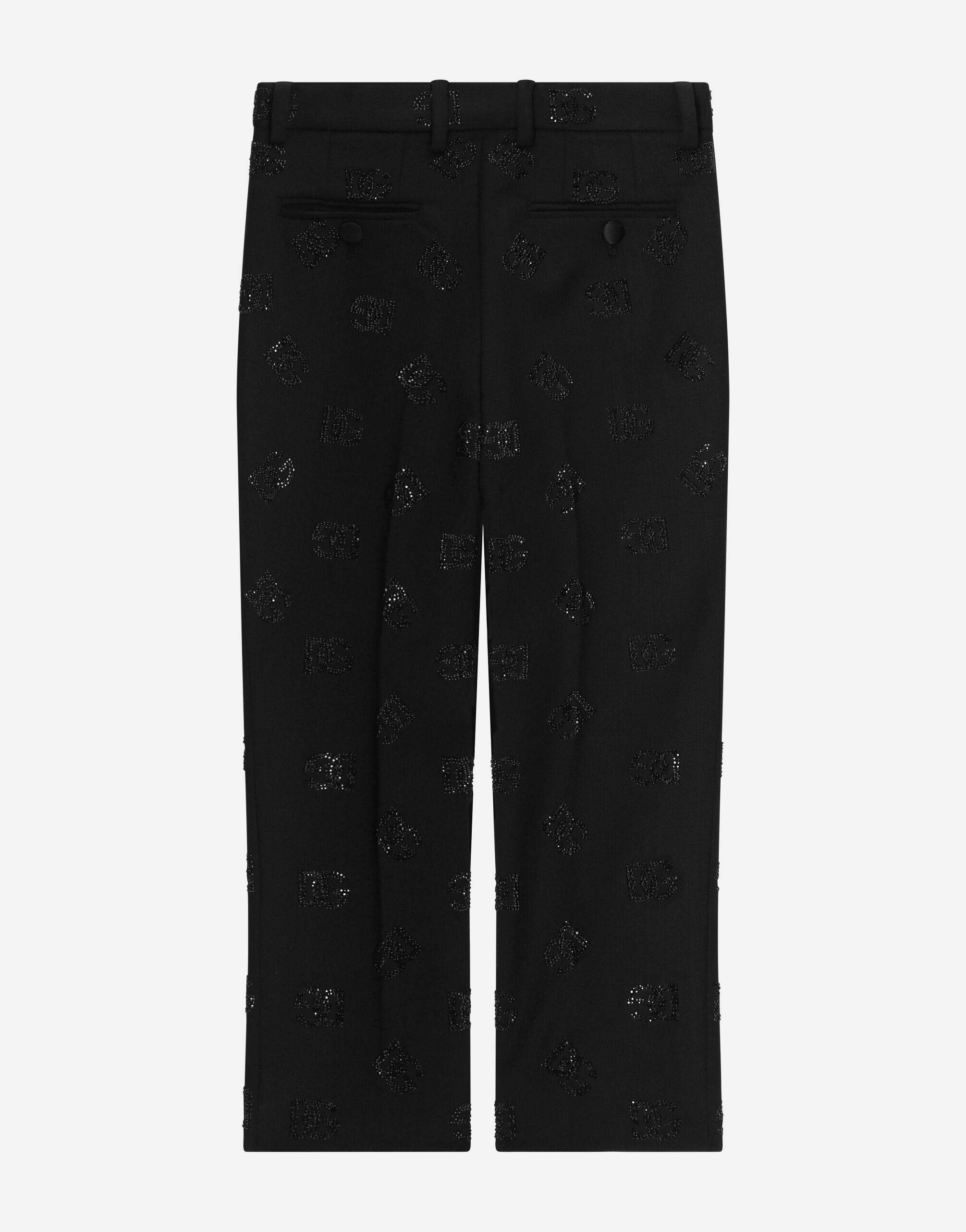 訳あり福袋 送料無料 セール わけあり 福袋 レディ pants wool Classic ブラックのボーイズ with fusible all-over パンツ