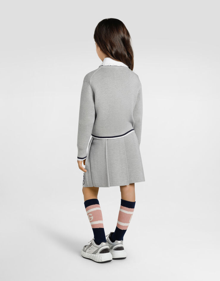 Dolce & Gabbana knit skirt Grey L5KI06JDVB7