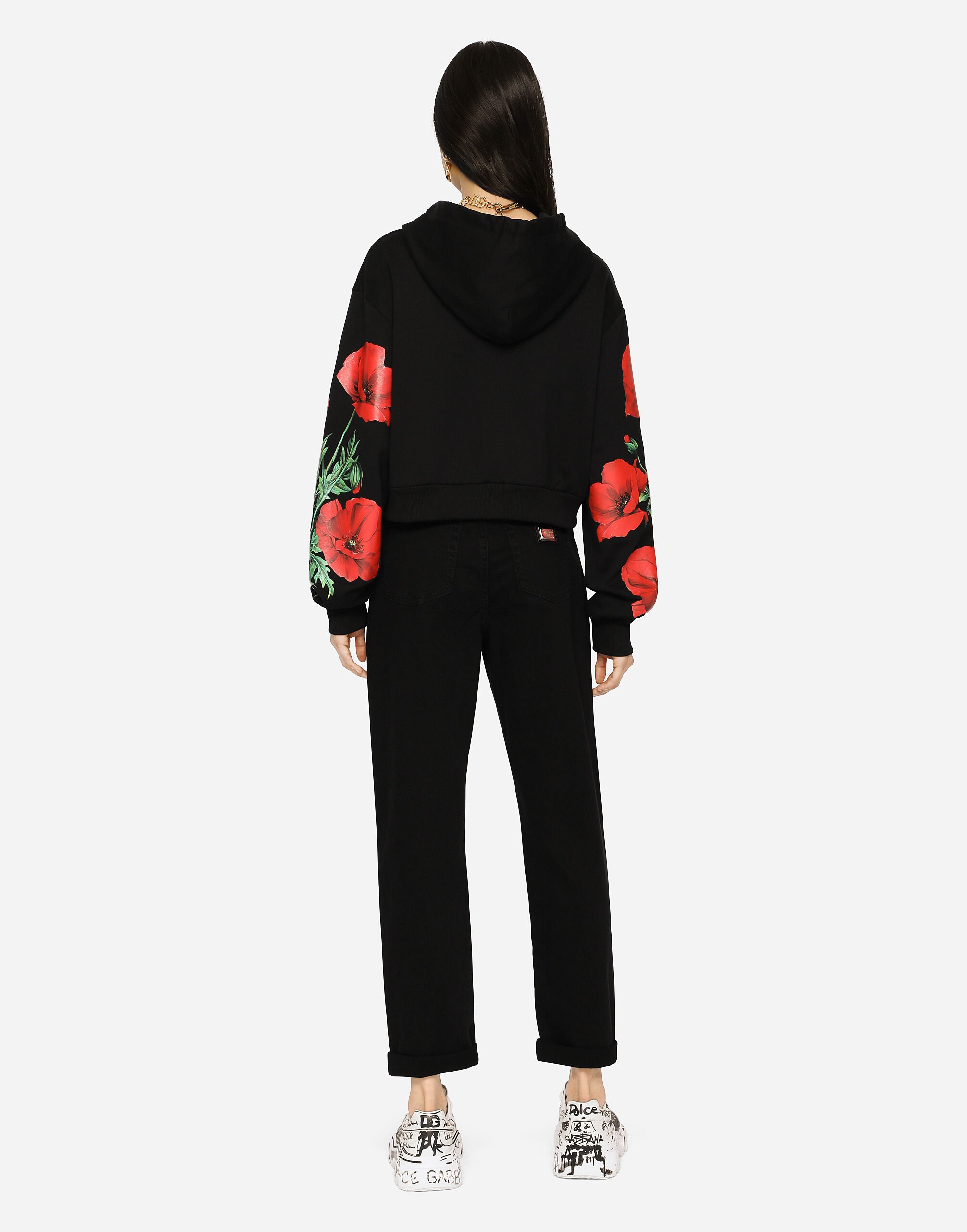 Off white deals rose jeans
