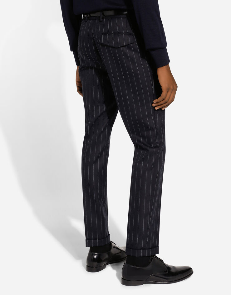 Dolce & Gabbana Tailored striped wool pants Multicolor GP09TTFR21H