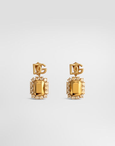 Dolce & Gabbana Earrings with stones Gold WET2X1W1111