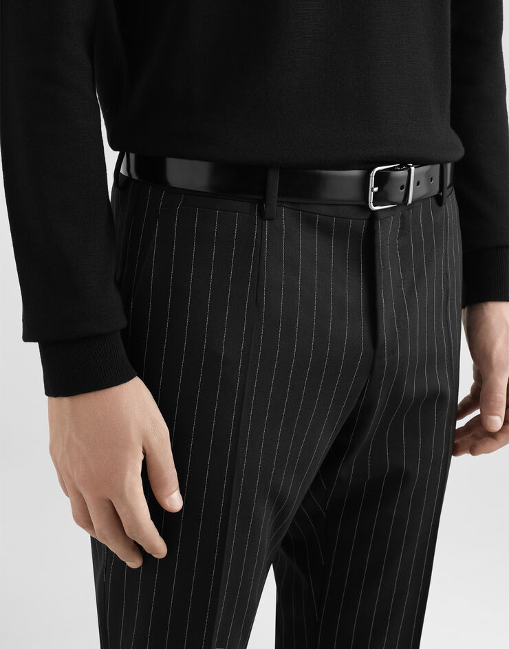 Dolce & Gabbana Single-breasted pinstripe stretch wool Sicily-fit suit Multicolore GKLOMTFRBC0