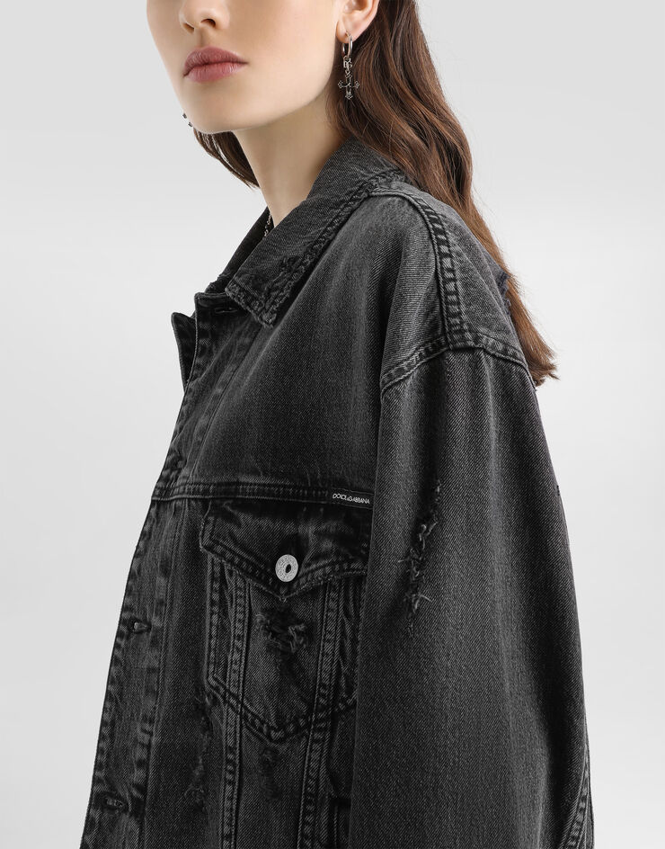 Dolce & Gabbana Denim jacket Multicolor F9U38DG8KO6