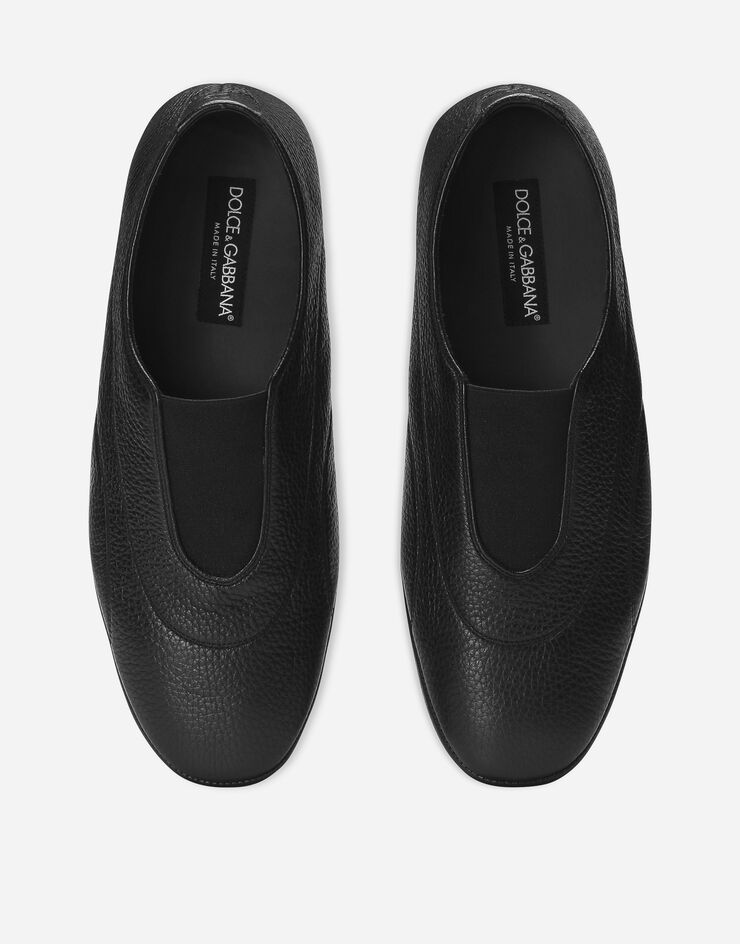 Dolce & Gabbana Deerskin slippers Black A50608A8034