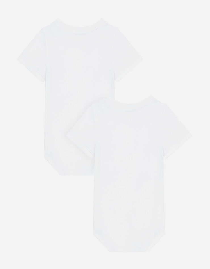 Dolce & Gabbana T-shirt en jersey à imprimé campanules Blanc L2JO2IG7M1P