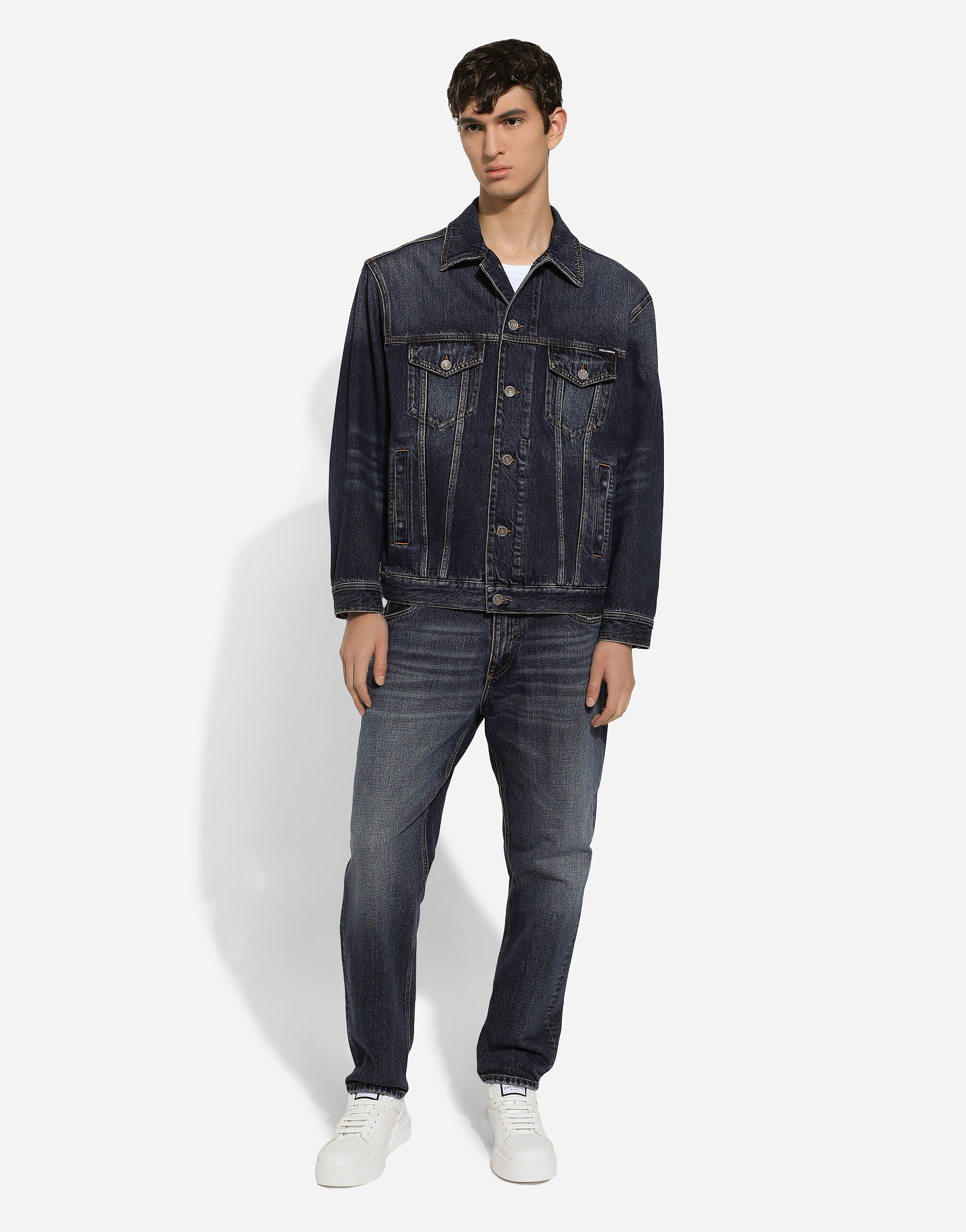 Dolce gabbana blue jeans discount