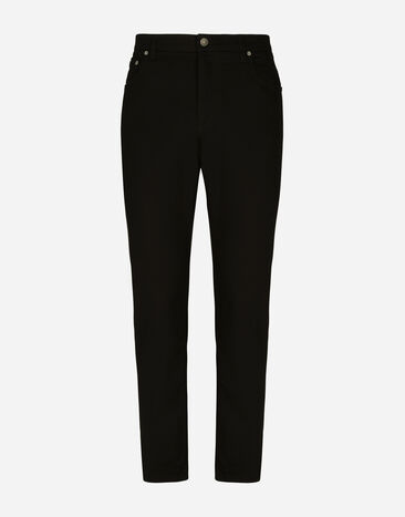 Dolce & Gabbana Loose black wash stretch jeans Multicolor G5JC8DG8GW6