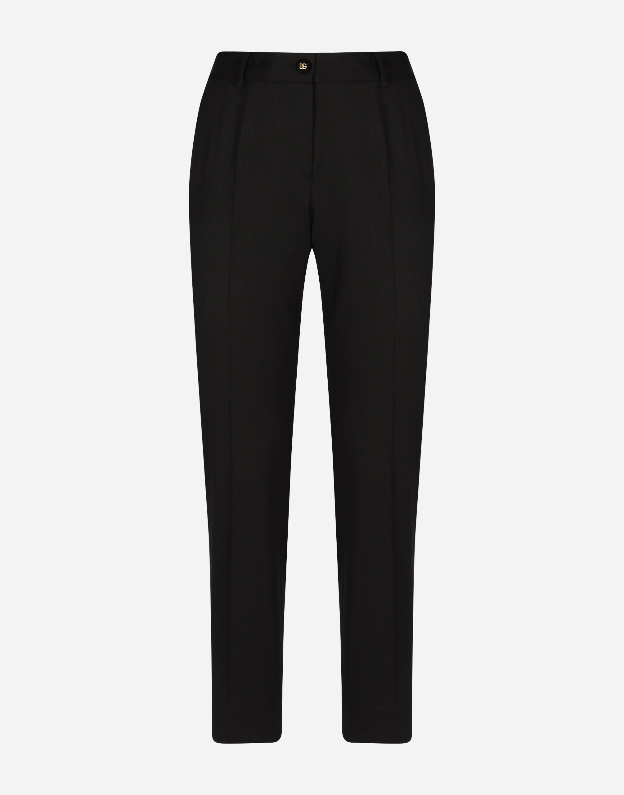 Dolce & Gabbana Gabardine pants Black F63G8TG9798