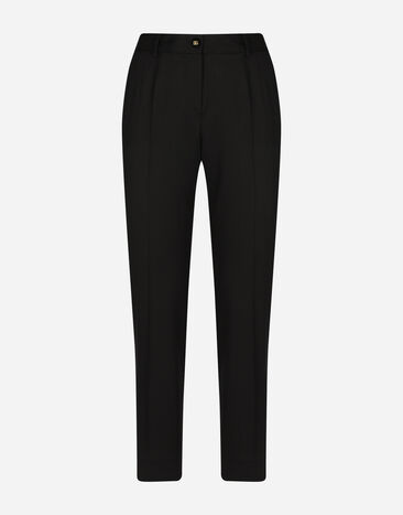 Dolce&Gabbana Gabardine pants Black F6DDXTGDB0R