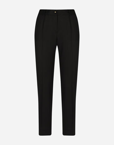 Dolce & Gabbana Gabardine pants Black F7T19TGDCLQ