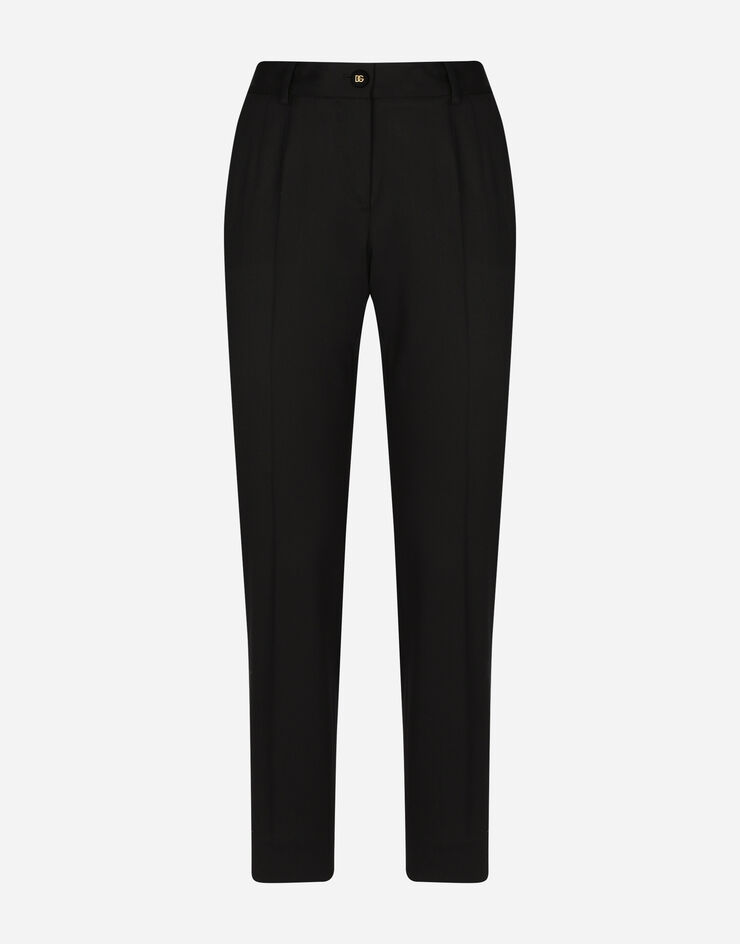 Dolce & Gabbana Gabardine pants Black FT0CXTFUBF0