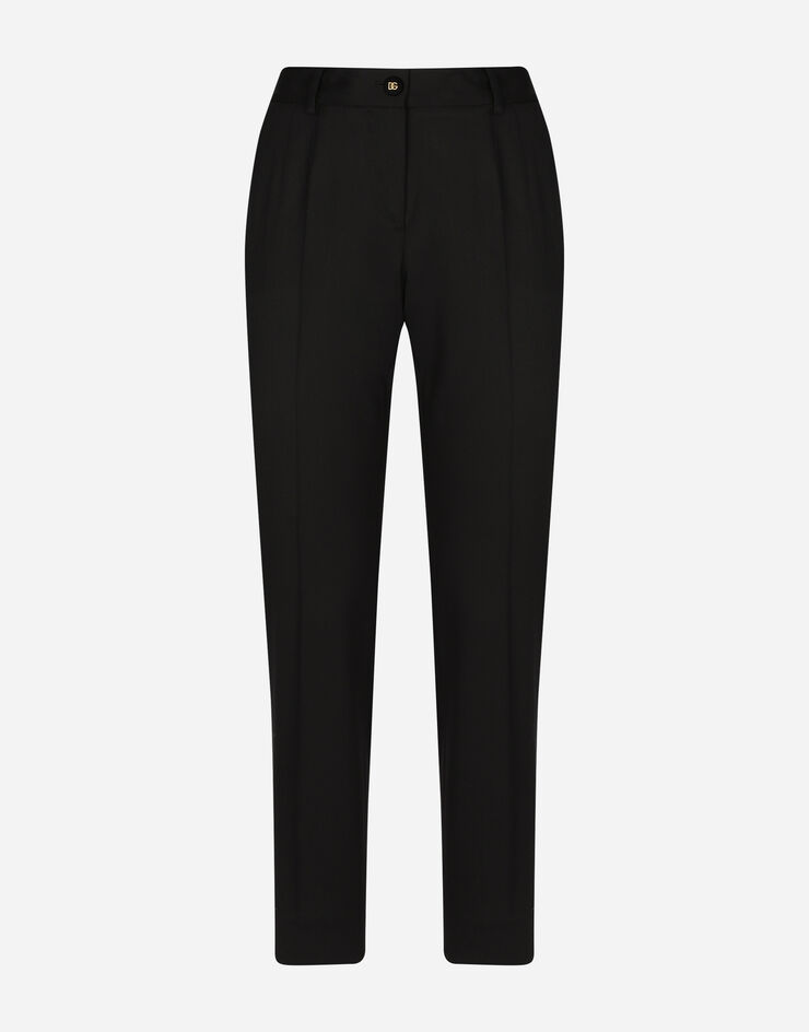 Dolce & Gabbana Pantaloni in gabardina Nero FT0CXTFUBF0