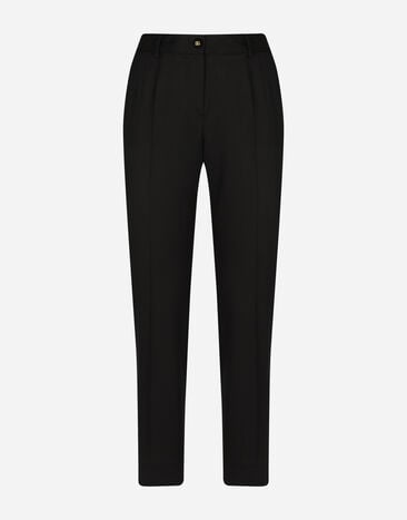 Dolce & Gabbana Gabardine pants Black F63G8TG9798