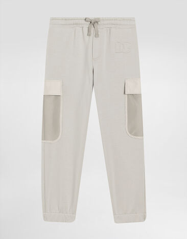 Dolce & Gabbana エンボス DGロゴ フリース パンツ Multicolor L4JPKUG7PIT