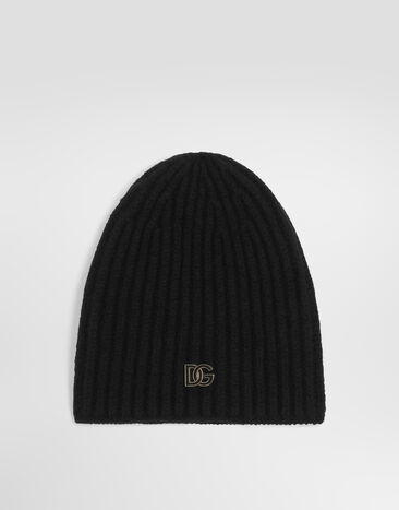 Dolce & Gabbana English rib knit hat Multicolor FXQ22TJGMLA