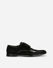 Dolce & Gabbana Brushed calfskin Derby shoes Black G2PS2THJMOW