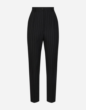 Dolce & Gabbana Tailored pinstripe wool pants Multicolor FTAM2TFRBDK
