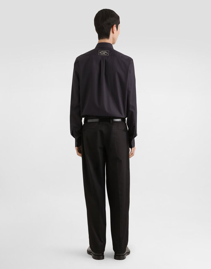 Dolce & Gabbana Striped cotton martini shirt Dolce & Gabbana Striped cotton martini shirt Multicolor G5ML1ZFR5US