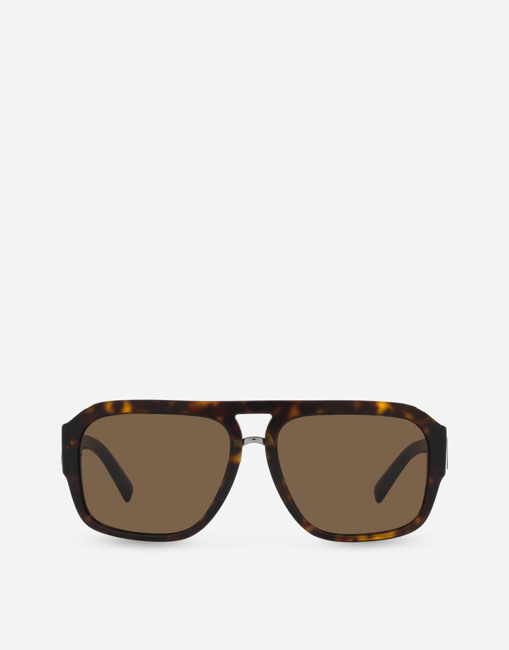 Dolce & Gabbana DG Crossed sunglasses Havana VG440AVP273