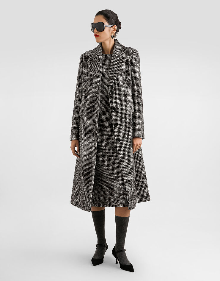Dolce & Gabbana Robe en damier Multicolore F6GASTFMZAH