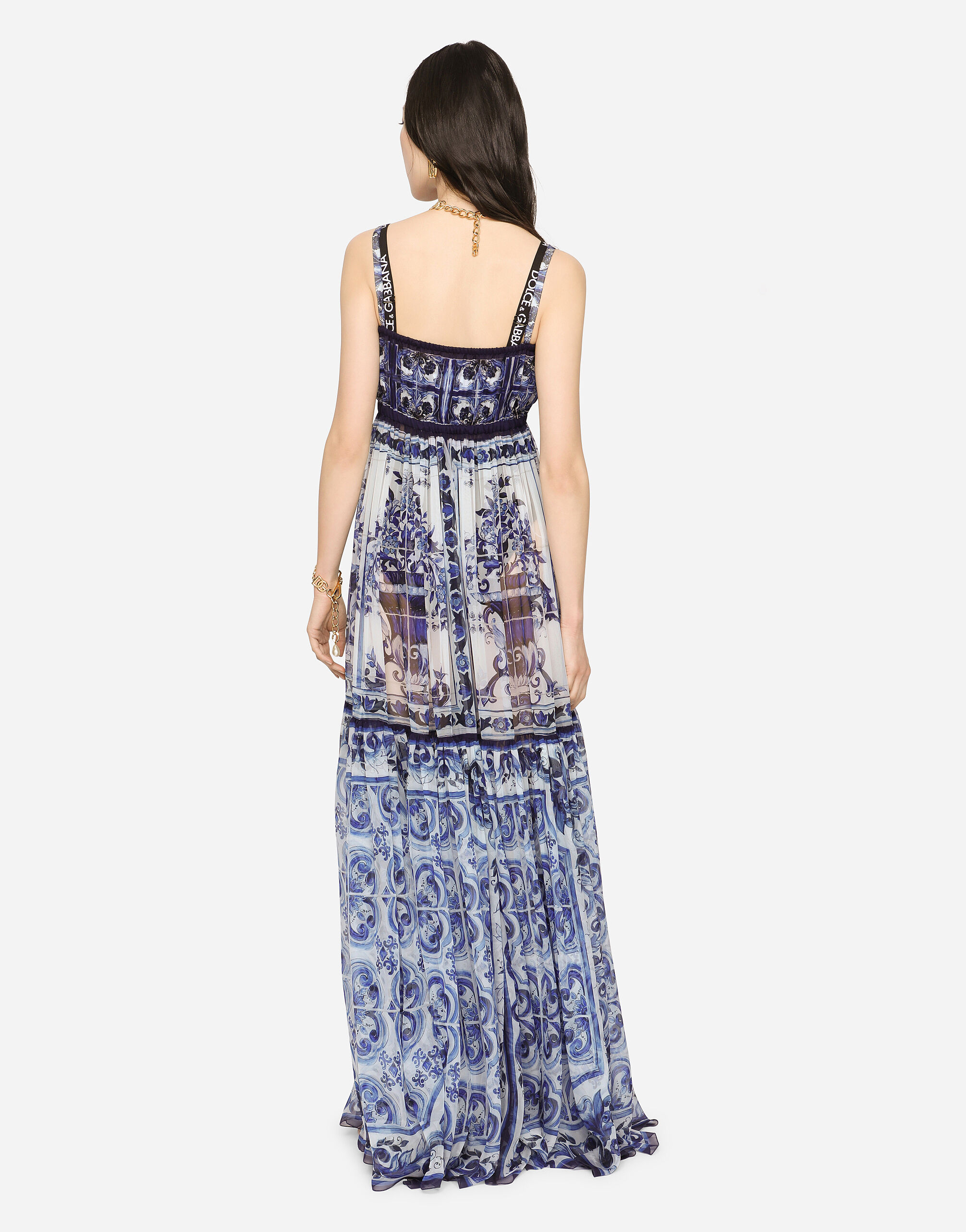 Dolce gabbana embroidered dress top