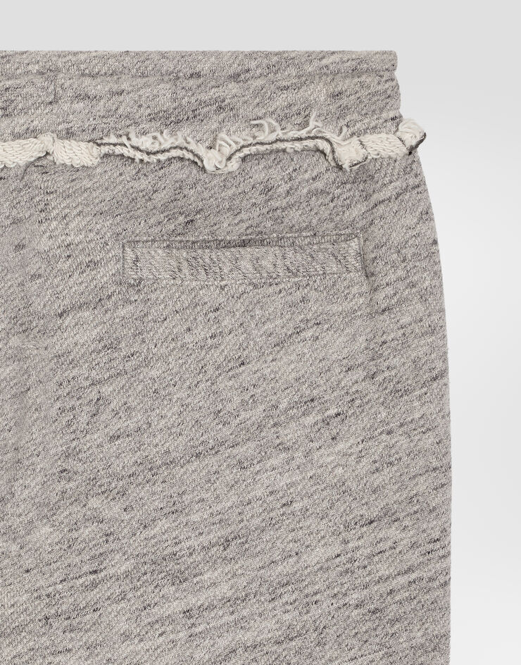 Dolce & Gabbana Fleece trousers Grey L4JPLYHU7Y4