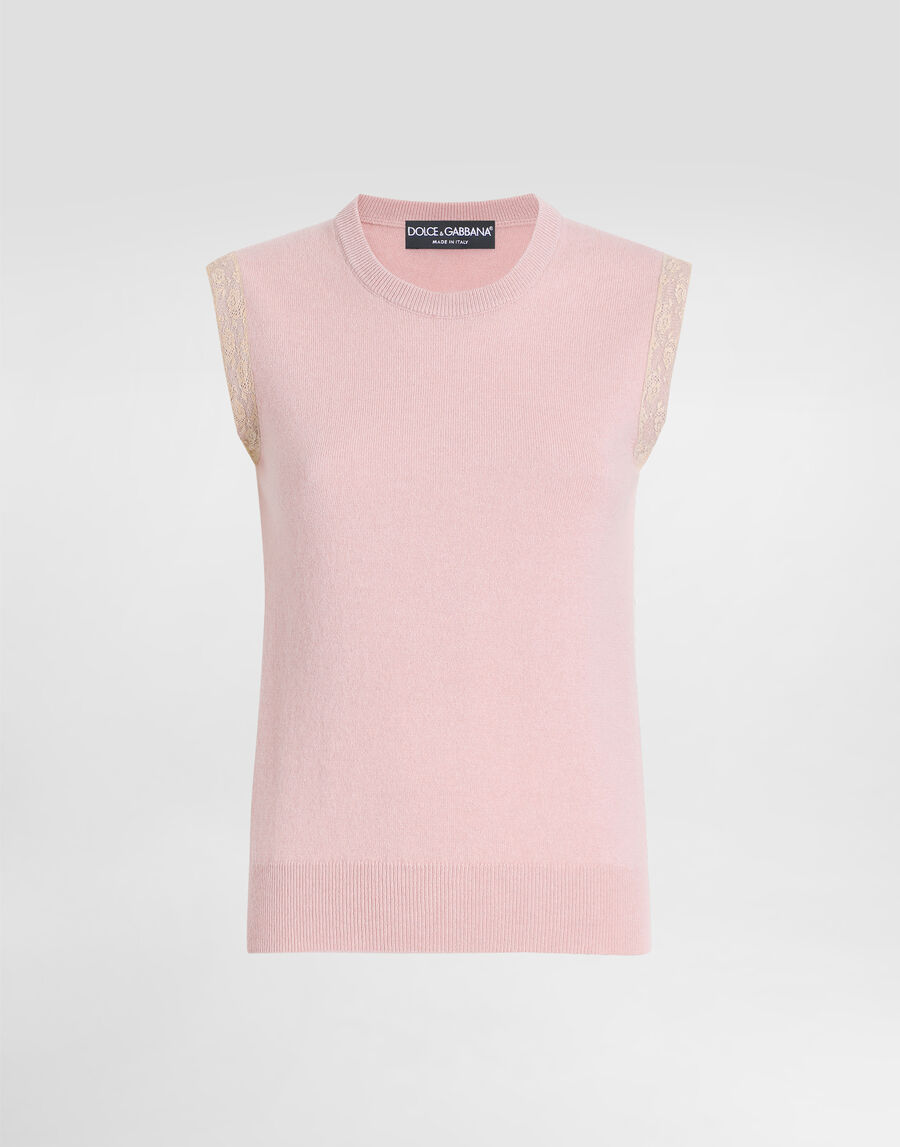 Cashmere tank top