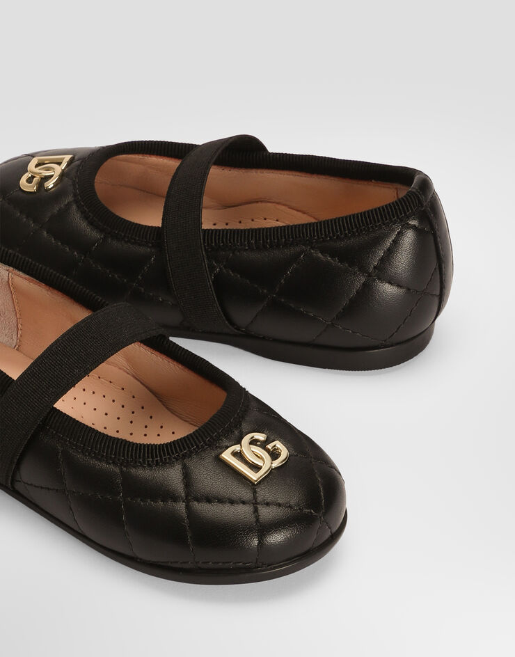 Dolce & Gabbana Nappa leather ballet flats Dolce & Gabbana Nappa leather ballet flats Black D20119A0988
