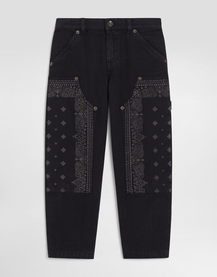 Dolce & Gabbana Canvas trousers Dolce & Gabbana Canvas trousers Multicolor L44P24LY112