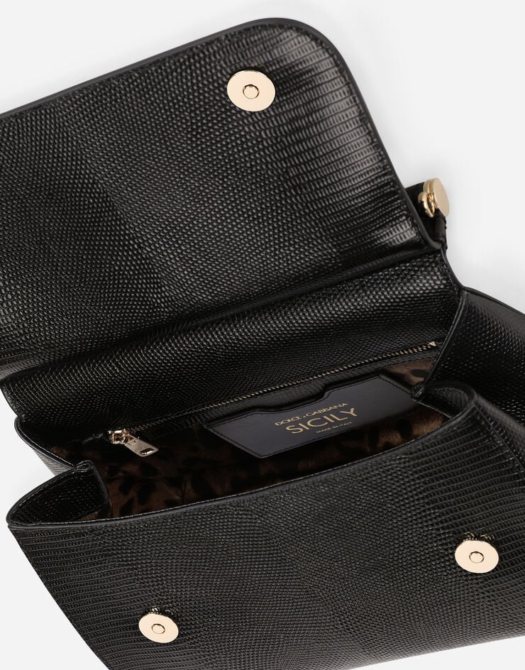 Dolce & Gabbana Large Sicily handbag Black BB6002A1095
