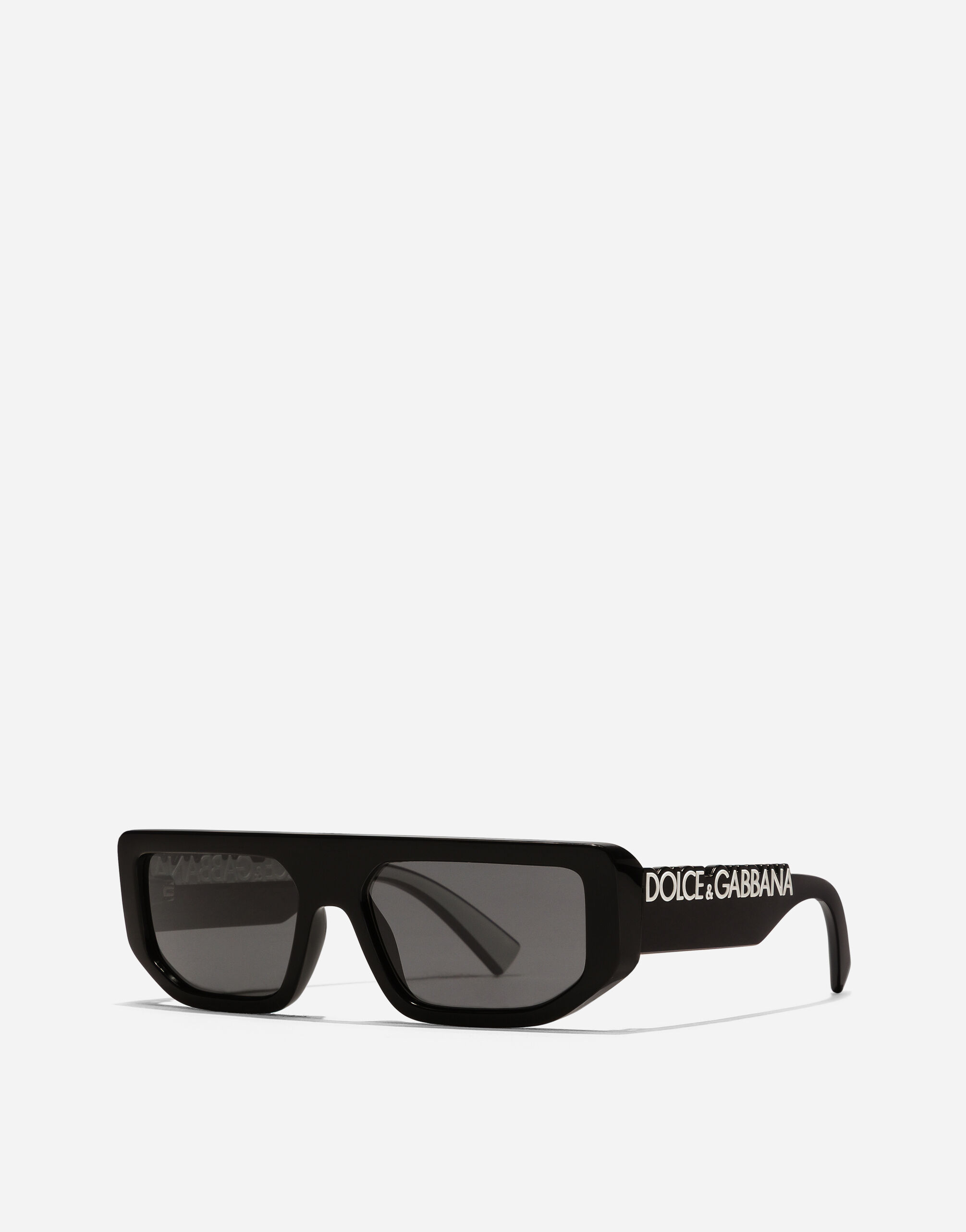 DG Logo Sunglasses in Black | Dolce&Gabbana®