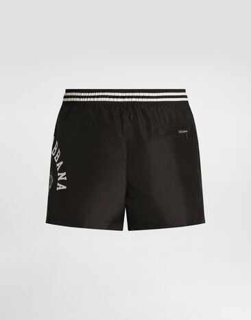 Dolce & Gabbana Short swim boxers Multicolor M4F34TON0CV