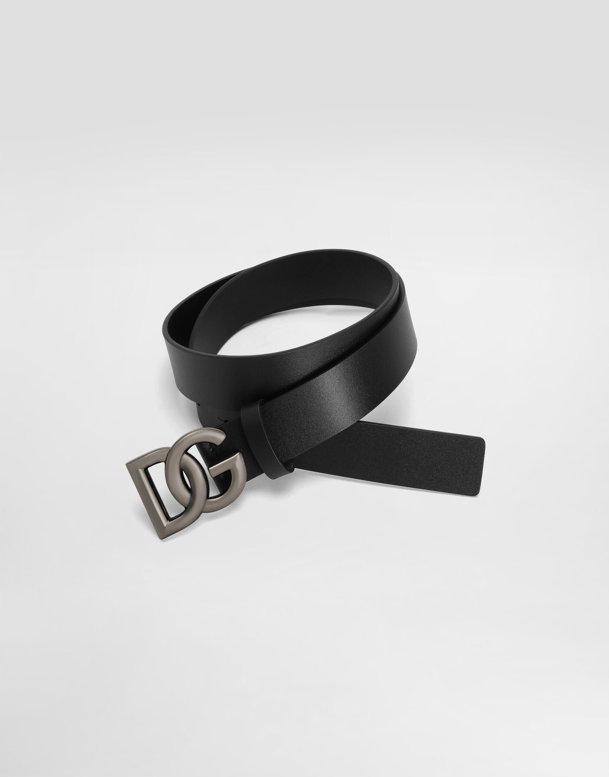 マルチカラーのメンズ ベルト レザー DGロゴ | Dolce&Gabbana®